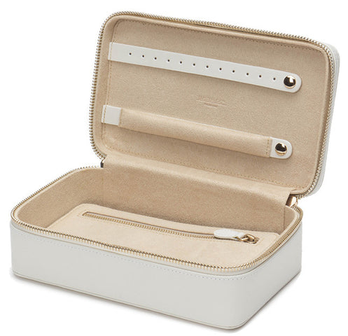 WOLF Jewellery Case Marrakesh Zip Cream