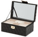 Wolf Jewellery Box Caroline Small Black