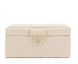 Wolf Caroline Small Jewellery Box Cream 329853