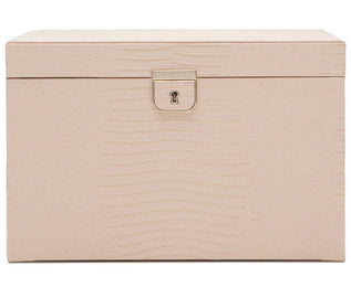 Wolf Palermo Large Jewellery Box Blush Lizard 213094