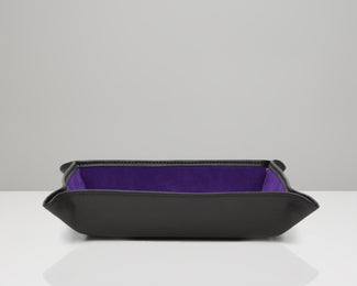 WOLF Coin Tray Blake Black Purple