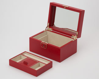 WOLF Jewellery Box Palermo Small Red