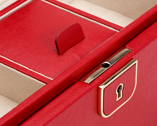 WOLF Jewellery Box Palermo Small Red