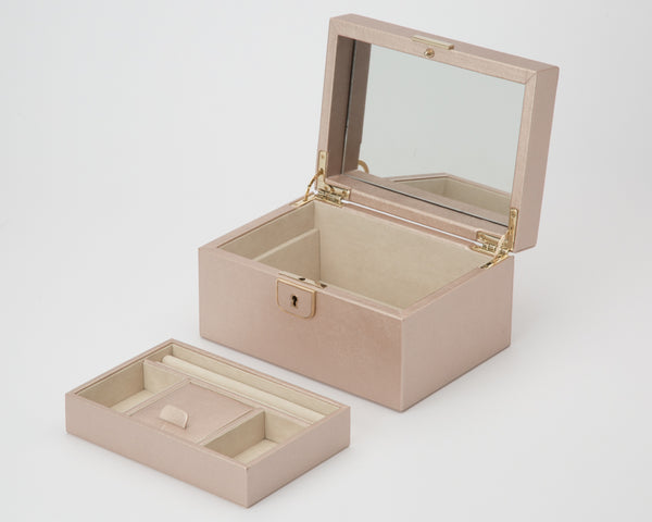 WOLF Jewellery Box Palermo Small Rose Gold