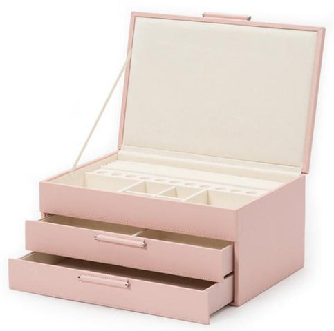 Wolf Jewellery Box Sophia Rose Quartz 392015