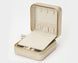 Wolf Jewellery Case Caroline Zip Travel Champagne