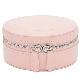 Wolf Jewellery Case Sophia Mini Zip Rose Quartz 392315