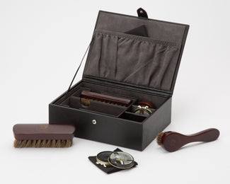 WOLF Shoe Shine Kit Black Grey