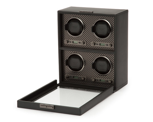 WOLF Watch Winder Axis 4 Piece Powder Coat