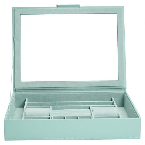 WOLF Jewellery Box Sophia With Window Jade